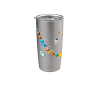 Notre système solaire - Espace - Planètes - Objet astronomique Gobelet isotherme en acier inoxydable double paroi