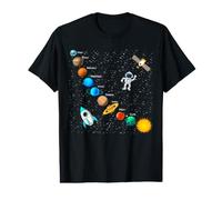 Notre système Solaire - Espace - Planètes - Objet astronomique T-Shirt Graphique avec Valeur