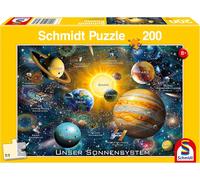 -Notre Système Solaire, Puzzle Pour Enfants De 200 Pièces, 56308, Multicolore