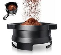 NOTSEK Entonnoir doseur en alliage d'aluminium 54 mm pour porte-filtre Binaural Espresso 53,3 mm - Sage Barista Express/Pro (noir)