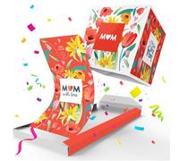 Notta&Belle FEEL LOVE EVERY MINUTE «BOUM!» Carte Surprise de vœux pour Maman, Fête des Mères, Explosion Confettis Anniversaire de Maman