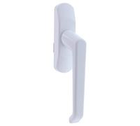 Notter Poignée d'engrenage Blanc Argent Crémaillère à crémaillère Languette 5 Blanc