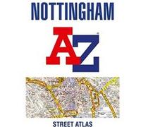 Nottingham AZ Street Atlas by AZ Maps Paperback Book AZ Maps (Auteur)