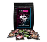 NottyBoy NottyBoy Condom Assortiment de saveurs - Lot de 50 (Chocolate, Strawberry, Green Apple) | Parfum agréable, goût délicieux