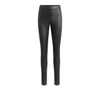 Notyz - Leggings en cuir taille haute avec dos de selle - Femme - Pantalons - Noir - Taille: 42 FR