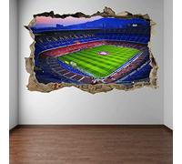 Nou Camp Barcelona Stadium 3D Wall Art Stickers Mural Kids Bedroom Football