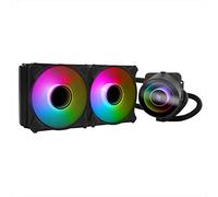 Noua Siberus Pro 240 ARGB TDP 220 W Système de refroidissement Radiateur 240 mm Dissipateur à liquide 2 ventilateurs PWM ADD RGB de 120 mm Compatible Intel 1700 1200 115 x AMD AM4 AM3