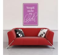 N'oublie pas de sourire - Impression d'art motivationnelle - Impression d'affiches - Taille 61x91,5