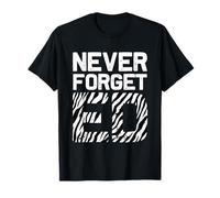 N'oubliez jamais Ed The Zebra Captured Retro Vintage T-Shirt