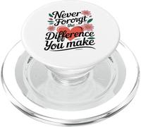 N'oubliez Jamais La Différence Que Vous Faites en Forme De PopSockets PopGrip pour MagSafe