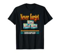 n'oubliez jamais, là où musique et souvenirs se rencontrent, les cassettes audio T-Shirt
