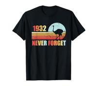 N'oubliez jamais l'histoire drôle de l'Australie sur la Grande Guerre des Émeu de 1932 T-Shirt