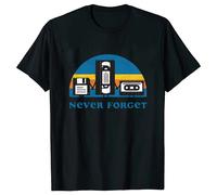 N'oubliez jamais sarcastique graphique musique drôle imprimé T-Shirt unisexe ample surdimensionné T-Shirt décontracté respirant à manches courtes vêtements Pink