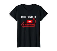 N'oubliez Pas d'aimer et de Vous abonner au créateur de Contenu T-Shirt Graphique avec Valeur