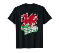 N'oubliez Pas de Chanter Quand Vous gagnez Banner Welsh Dragon T-Shirt
