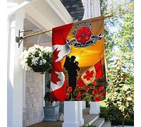N'Oublions Pas En L'Honneur Du Sacrifice Drapeaux De Pirate Ésistantes À La Décoloration Drapeau De Décoration Durable Jardin Signe Décoration Pour Patio Extérieure Maison S