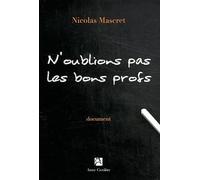 N'oublions pas les bons profs