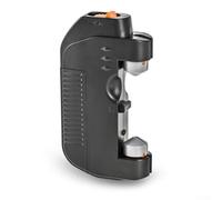 Noueur de ligne tressé pour nœuds GT et PR - Enrouleur de bobine de pêche électrique avec composants en acier inoxydable, vitesse 125 tr/min, design léger de 83 à 93 g (noir)