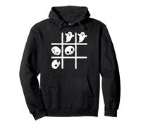 Noughts and Crosses Costume de Jeu de société Amusant pour Halloween Sweat à Capuche