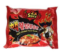 Nouille piquante Samyang Ramen Extra Spicy (2x) Roasted Chicken Ramen Nuclear Edition (Pack de 5)