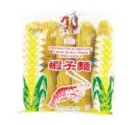 Nouilles chinoises fines à base d'oeufs saveur Crevette 454G/Sachet 6 sachets