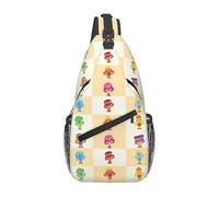 Nouilles & Copains Micro Super Simple Sling Bags Poitrine Bandoulière Sac à Dos Sports de Plein air Sacs à Dos Comptines Chansons Pack