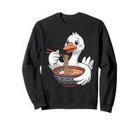 Nouilles d'animaux japonaises Kawaii Mangeant des Ramen Sweatshirt