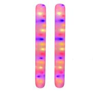 Nouilles de natation gonflables pour adultes | Jouet flottant géant pour l'extérieur, lumière colorée brillante intégrée pour la natation, la plage, le lac, les fêtes