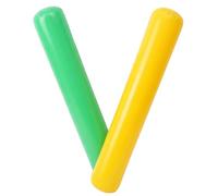 Nouilles de Piscine gonflables 2 pièces, Nouilles de Natation Robustes 41 Pouces, Flotteur Amusant et sûr pour Les activités Aquatiques des Enfants, Vert et Jaune