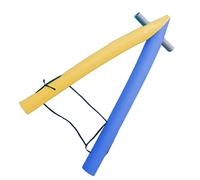 Nouilles de piscine : nouilles de piscine à flotteurs à cadre A, grands radeaux flottants, nouilles de piscine flottantes, nouilles de piscine fines tube en mousse A-frame flottant, aide à l'exercice