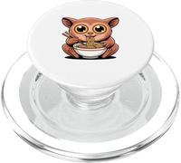 Nouilles drôles Ramen Tarsier Big Eyes PopSockets PopGrip pour MagSafe