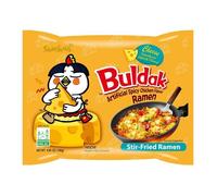 Nouilles Instantanées coréennes Samyang Ramen au Fromage, Cheese flavor Noodles (lot de 10)