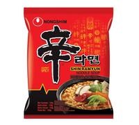 Nouilles Instantanées Coréennes SHIN RAMYUN pimentées Nongshim 120g/Sachet 20 sachets