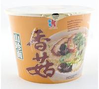 Nouilles Instantanées Kailo en Bol de 120g - Lot de 12 Bols - Livraison Gratuite France - Expédition depuis France par la sté Bo Time (Champignon)