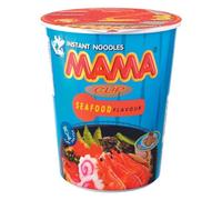 Nouilles Instantanées Mama 70g/Bol - Offres de 6, 12 et 24 Bol - Livraison Gratuite France (6, Fruits de Mer)
