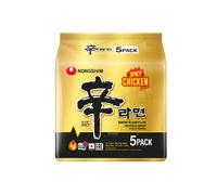 Nouilles Instantanées Nongshim Shin Ramyun Poulet 5 x 120 g (Pack de 5)
