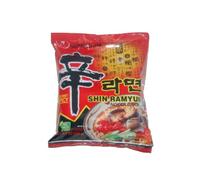 Nouilles instantanées Shin Ramyun - Saveur bœuf épicé - Lot de 20 sachets de 120g