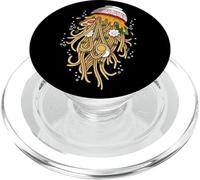 Nouilles japonaises Ramen méduses sur Le thème de l'océan pour Les Amateurs de Nourriture PopSockets PopGrip pour MagSafe