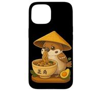 Nouilles japonaises Ramen Sparrow Kawaii Anime Food Japan Otaku Nouilles Coque pour iPhone 15