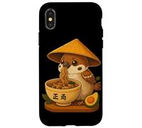 Nouilles japonaises Ramen Sparrow Kawaii Anime Food Japan Otaku Nouilles Coque pour iPhone X/XS