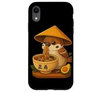 Nouilles japonaises Ramen Sparrow Kawaii Anime Food Japan Otaku Nouilles Coque pour iPhone XR