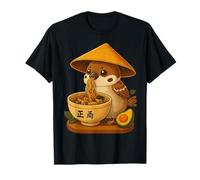 Nouilles japonaises Ramen Sparrow Kawaii Anime Food Japan Otaku Nouilles T-Shirt