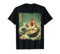 Nouilles japonaises Vintage Ramen Farmer Chicken Farm Farmer T-Shirt
