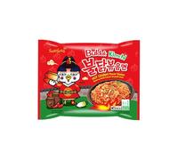Nouilles ramen au kim chi saveur poulet chaud SAMYANG 135g Corée - Lot de 6 pièces