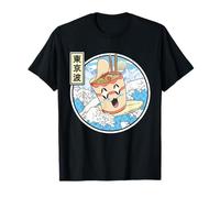 Nouilles Ramen instantanées Surf Japonais Wave Kids Kawaii Art T-Shirt