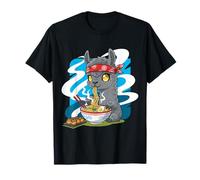 Nouilles Ramen Llama Japan Y2K Kawaii Lamas Anime T-Shirt