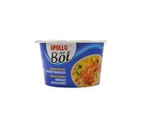 Nouilles sab bol saveur crevettes Ile Maurice APOLLO - le pot de 85g Lot De 6 - Par Lot
