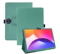 NOUKAJU Étui pour tablette TCL TAB A1 Plus 31 cm, support pliable (vert) | Étui de protection pour tablette, avec porte-crayon et dragonne, résistant aux chutes, étui de protection pour TCL TAB A1