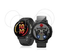NOUKAJU Lot de 4 films de protection d'écran pour Garmin Bounce 2 - Verre trempé HD - Dureté 9H - Résistant aux rayures - Pour montre intelligente Garmin Bounce 2