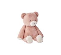 NOUKIE’S - Grande Peluche Lily 80 cm en Veloudoux® Rose poudré - Compagnon de Jeu et décoration Chambre bébé - Idéal dès la Naissance